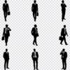 Businessman silhouette SVG bundle