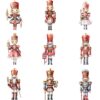 Watercolor Christmas nutcracker clipart bundle