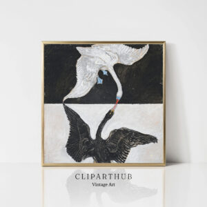 Hilma af Klint The Swan Painting