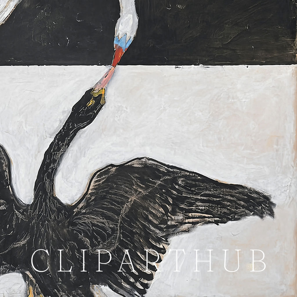 Hilma af Klint The Swan Painting Closeup