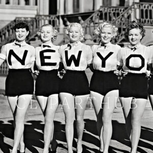 Vintage New York Chorus Line Photo Closeup