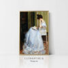 Woman Reading Vintage Painting