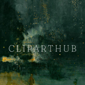 Nocturne in Black and Gold Painting Closeup