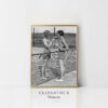 Vintage Tennis Cigarette Photo